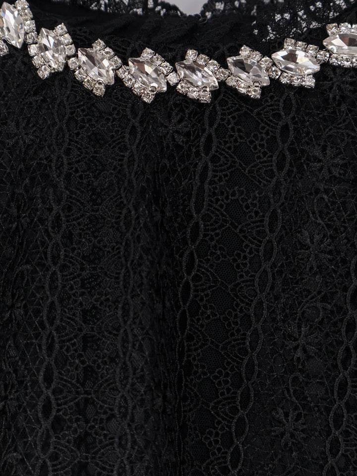 Self Portrait T-shirts and Polos - Black | a7036a3a8a4089ffdbaa484c86c613d86a3c1b55