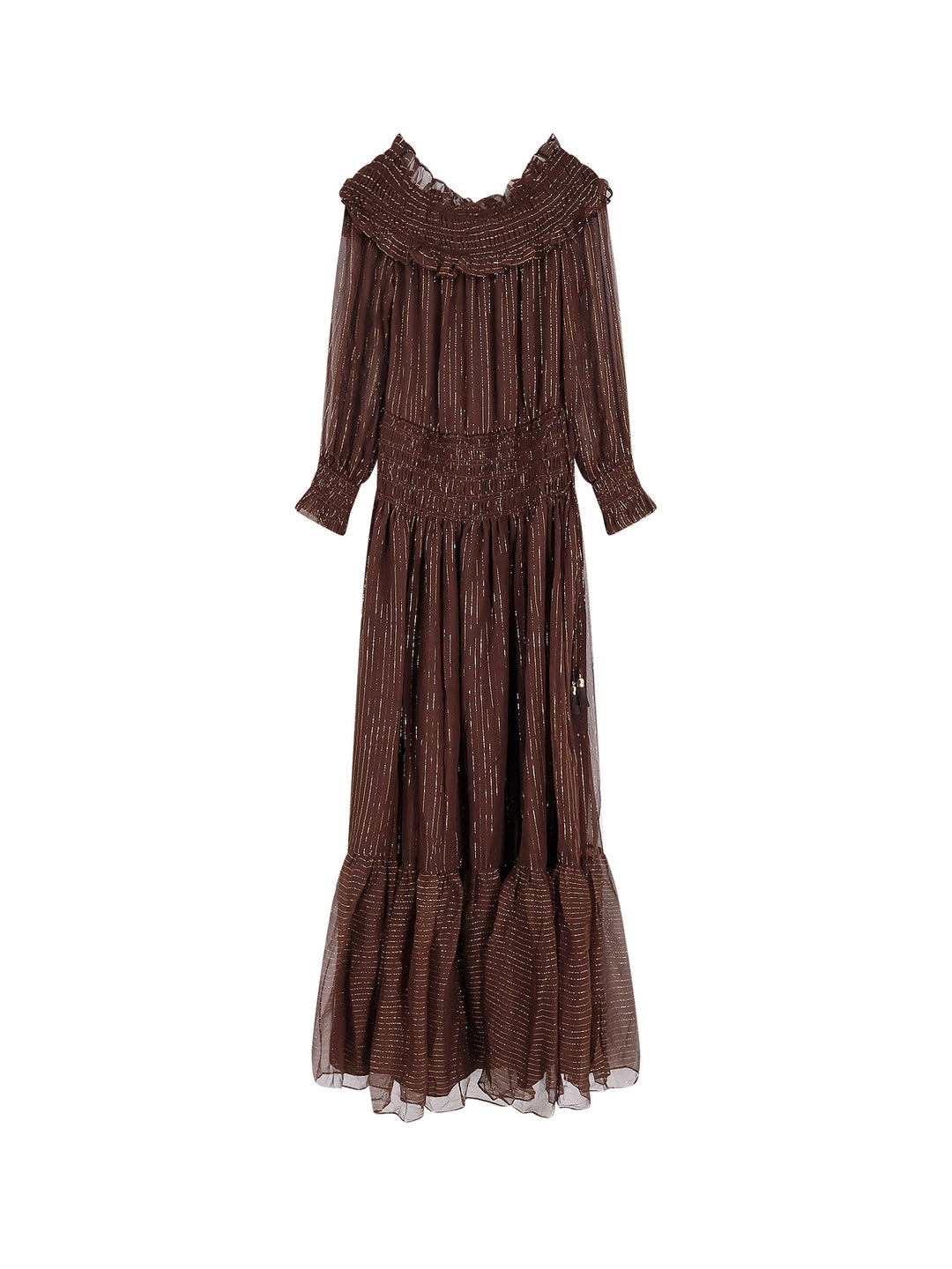 Self Portrait Dresses - Brown | ff96d40d523e76f89d0249dd1c82352b70fe291a