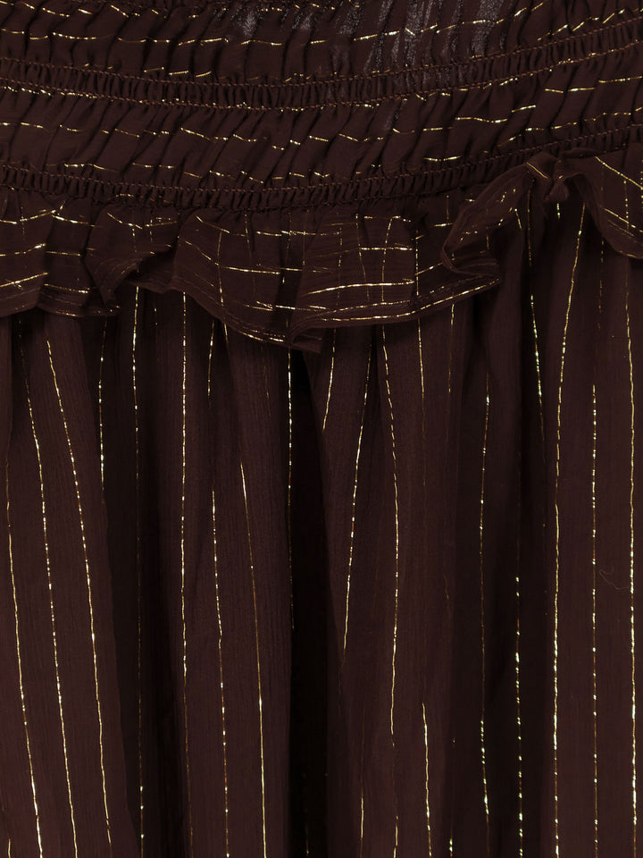 Self Portrait Dresses - Brown | e0efdaec31494a196d2318523ebfa081828aa726