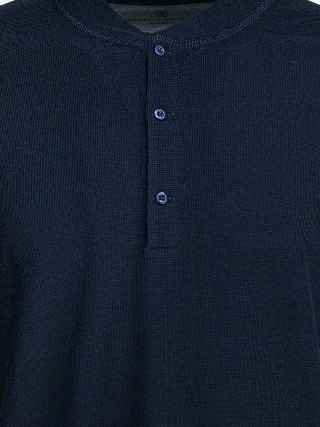 Brunello Cucinelli T-shirts and Polos - Blue and green | 4ce47edfaf90c3fc6bb13718f9aaa5e28b81c3cf