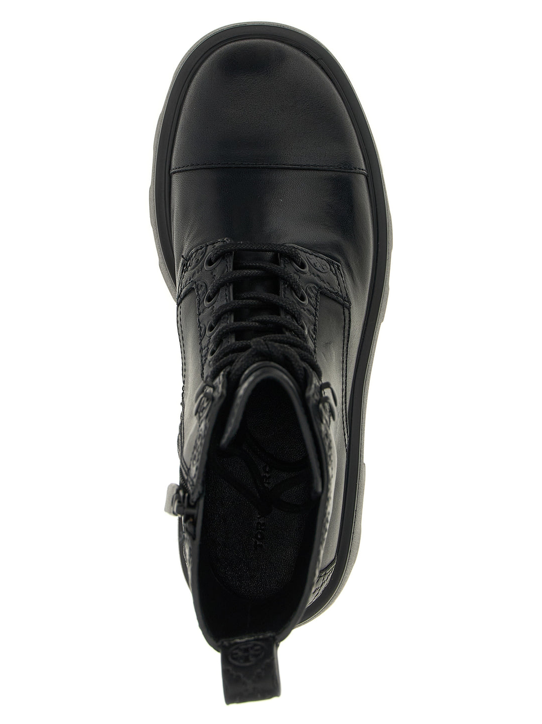 Tory Burch T Monogram Boots and Ankle Boots - Black | 34b88f98964da9634deafa650a4911c36570093c