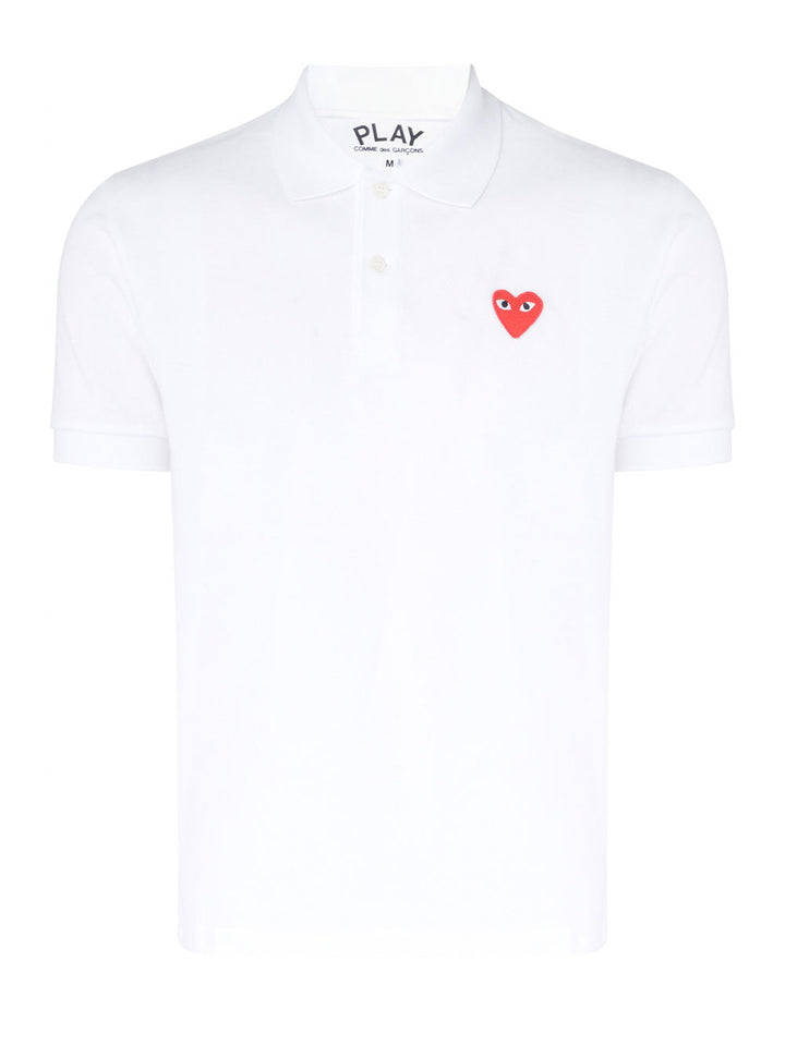Comme Des GarÇOns Play Polo - White | 9b21c452ea524f33aa498cdedb31e3bfc2728206