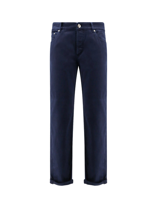 Traditional Fit Cotton Trousers