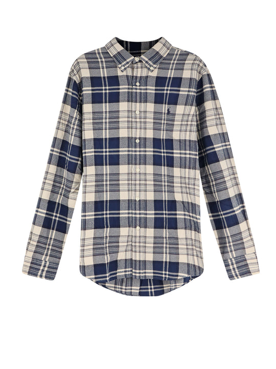 Classic Fit Flannel Cotton Shirt