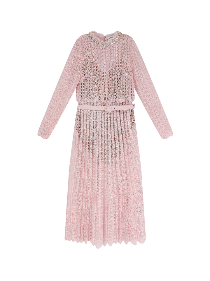 Self Portrait Dresses - Light and natural | cafd6963aebcfb598ace992150319e8d1a628bd8