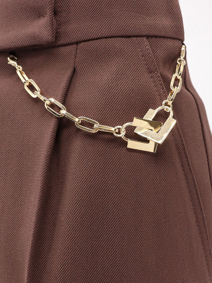 Elisabetta Franchi Shorts - Brown | 229562da9c2e99141b9da3961575bf79d778ab20