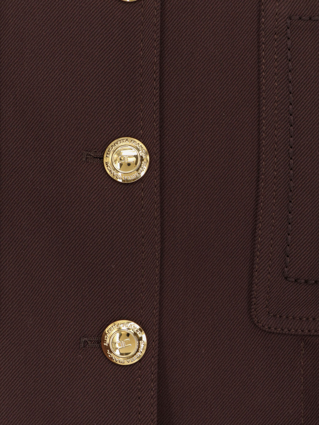 Elisabetta Franchi Jackets - Brown | 7d63250f27cf3690ae4aba2b2d8cd06b9188ca11