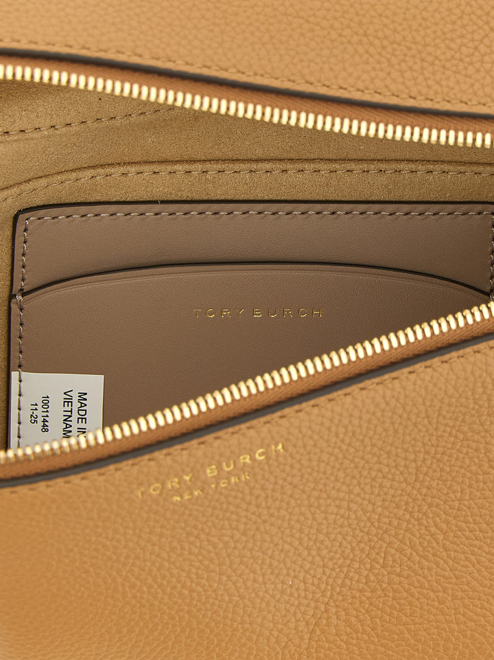 Tory Burch Romy Slim Crossbody Bags - Brown | a8161decd6d20109625fc5ae45a960e8027094e3