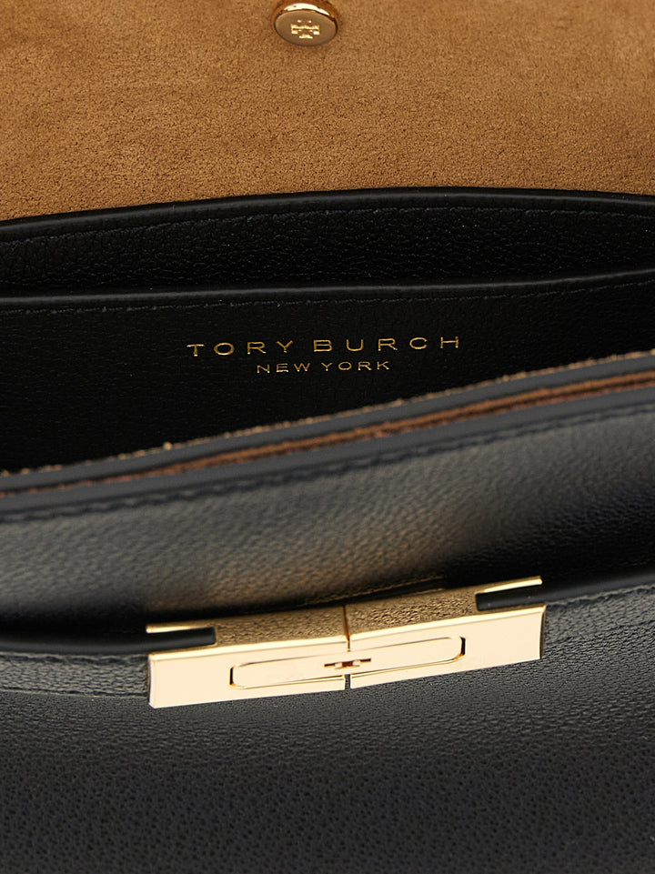 Tory Burch Lee Radziwill Petite Crossbody Bags - Black | 7dc7be43de830effa8e29cf0da1938ca3c1ebe1c