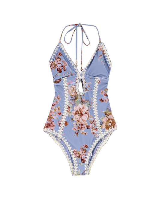 Awaken Crochet One-Piece Swimsuit