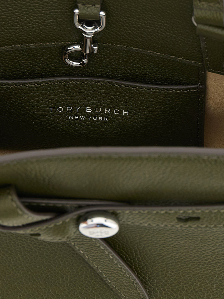 Tory Burch Romy Small Crossbody Bags - Brown | 84d9a639f5f2df58a9c287db57e95fcae5de4d53