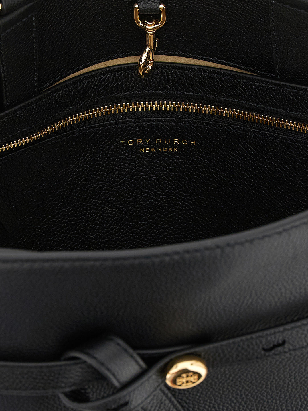 Tory Burch Romy Bauletto Crossbody Bags - Black | 757bcad0302d608c75addc1594e48102c6b92898