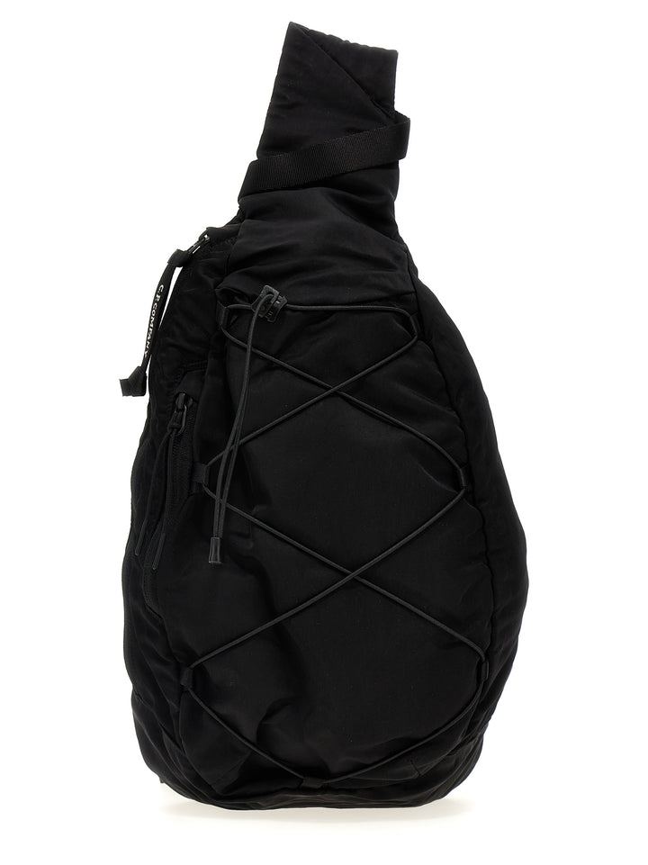 Nylon B Crossbody Rucksack Crossbody Bags Black