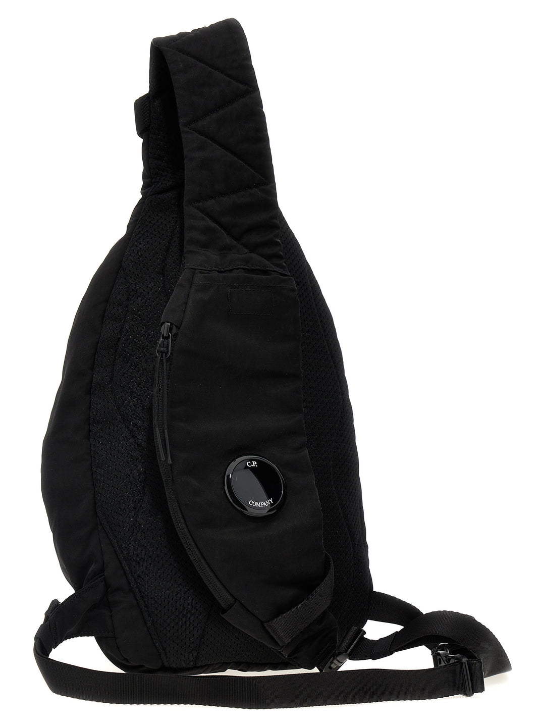 Nylon B Crossbody Rucksack Crossbody Bags Black