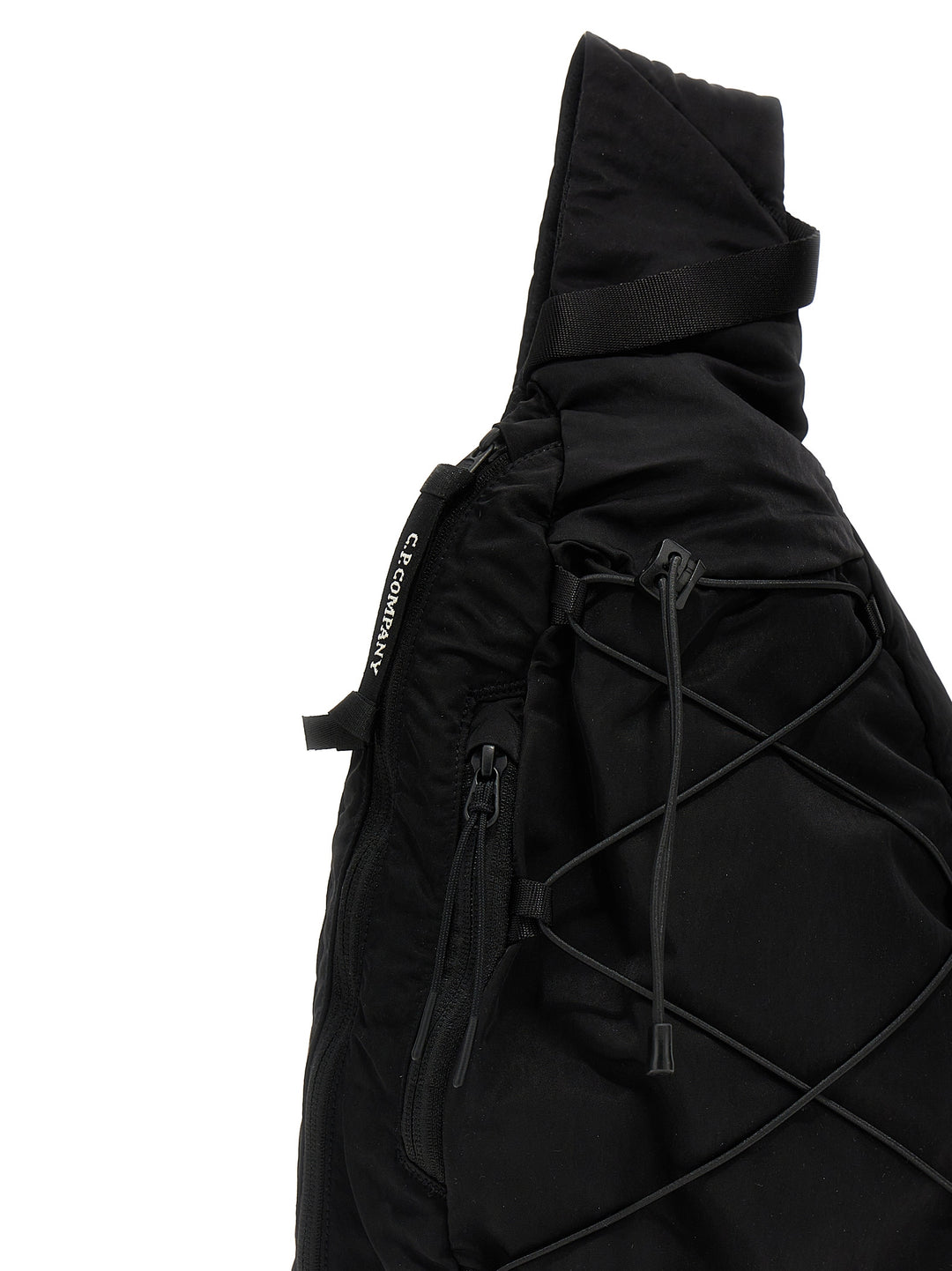 Nylon B Crossbody Rucksack Crossbody Bags Black