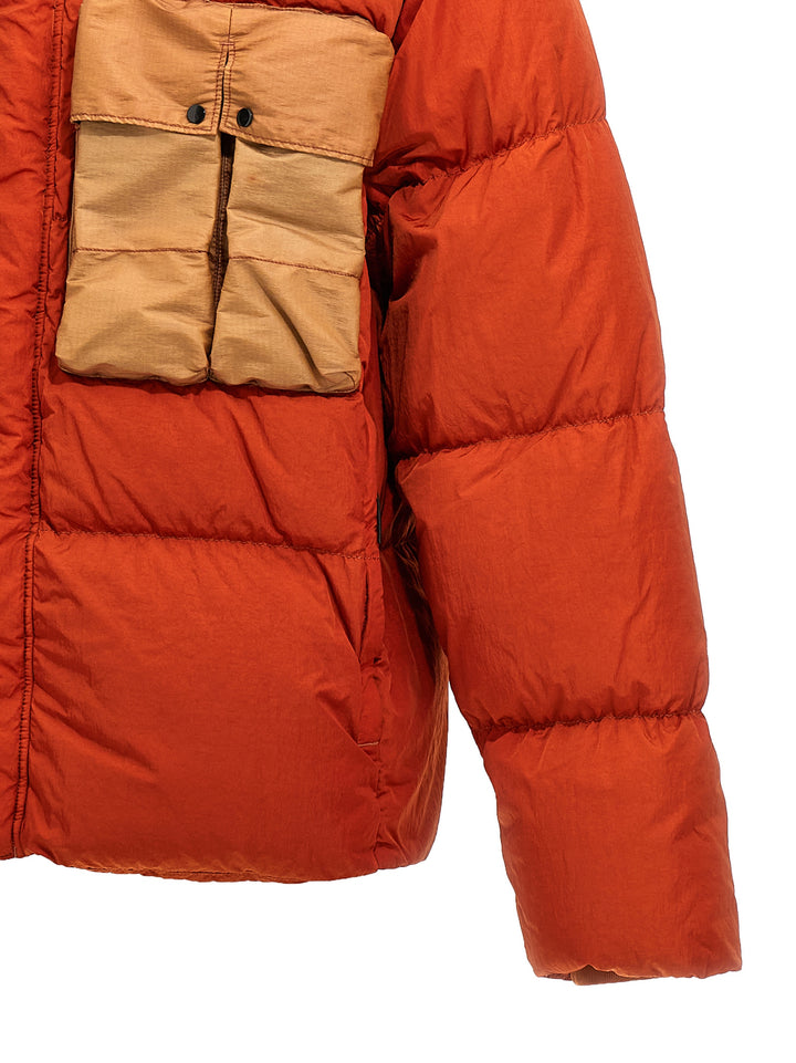 Eco Chrome-R Mixed Goggle Casual Jackets, Parka Orange