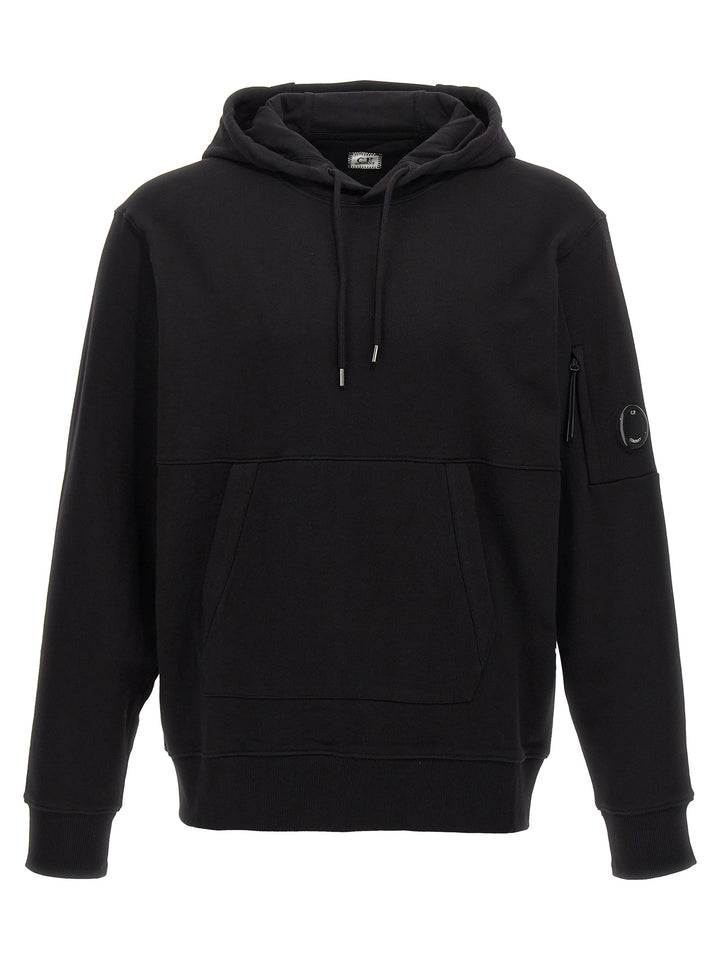 Diagonal Raised Sweatshirt Black