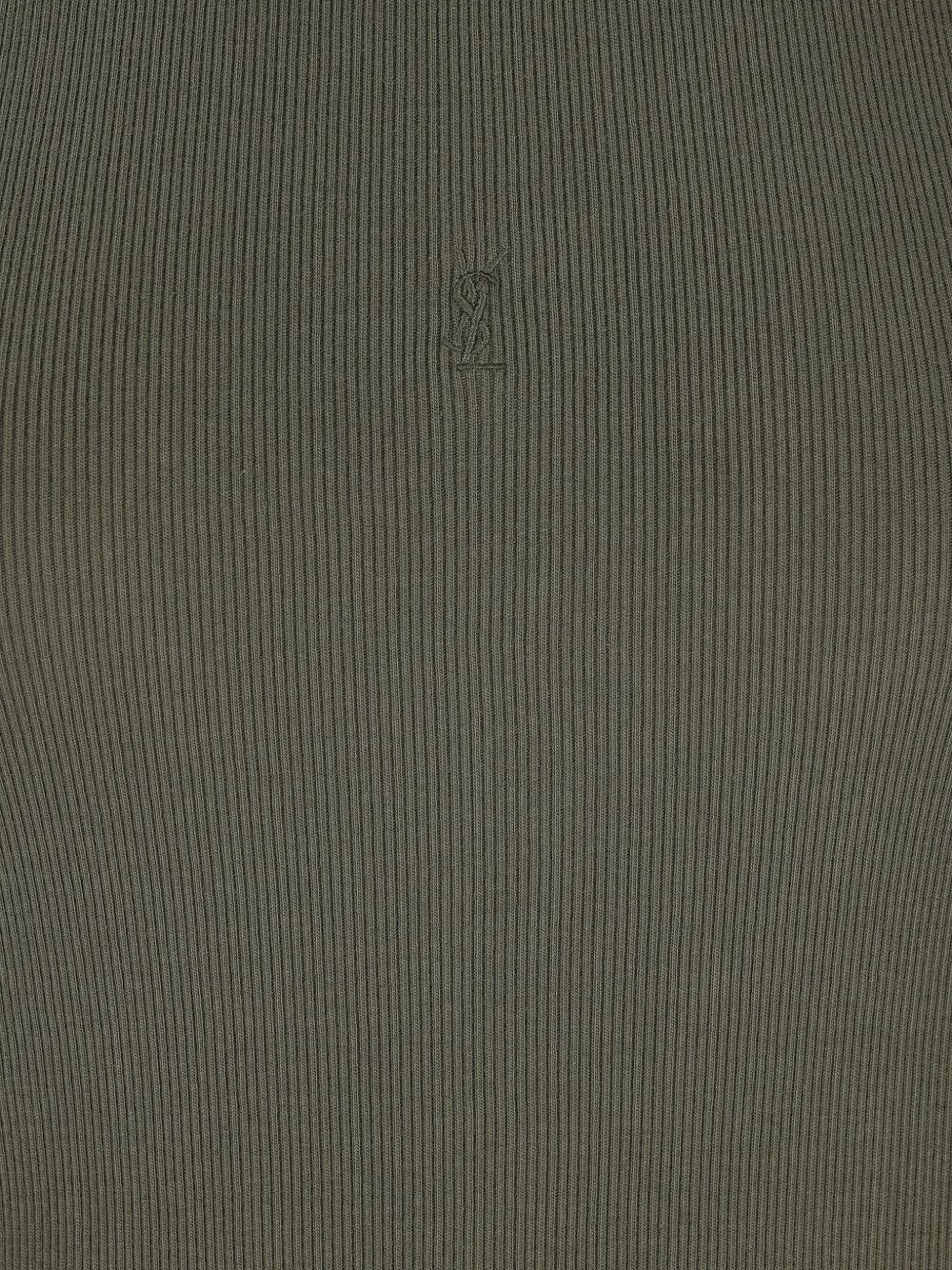 Saint Laurent Paris Tops - Green | ab038f63ed0fe5938ee215e0114b6fd7dc351ec5