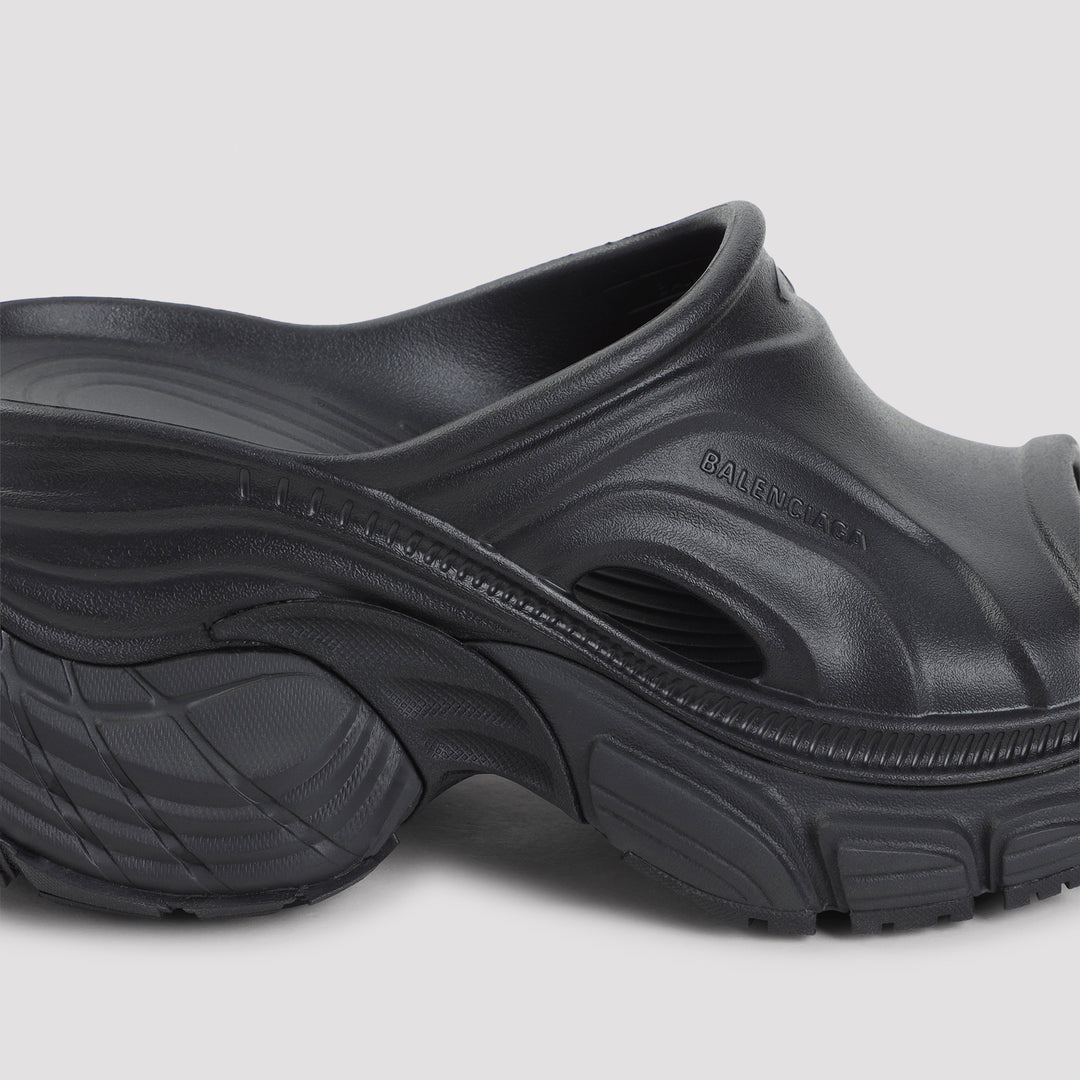 Balenciaga Slippers - Black | 5fc845caf295a1d9d5e2b76e09fced09bf291216