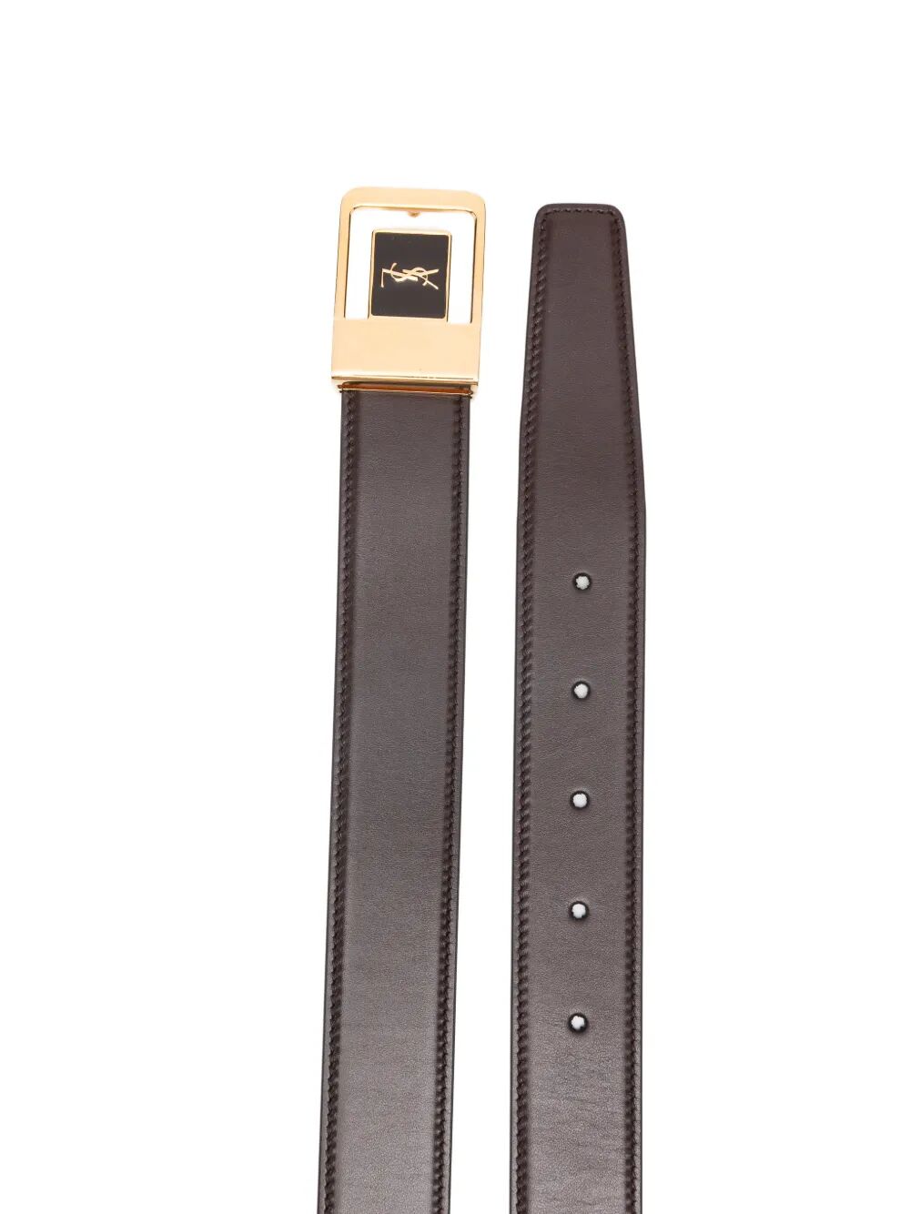 Saint Laurent Paris Belts - Brown | 511f62f17c947e98f9dc91056128e5f1c5f3f205