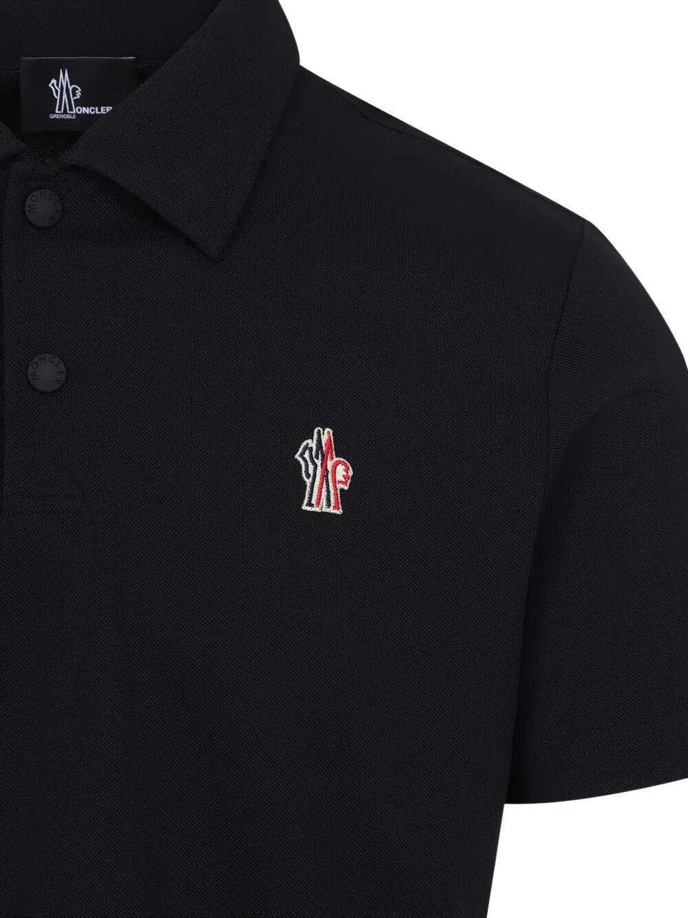 Moncler Polo - Black | d16685476e9a0fdb090ba1fcac72072fd67a3a8d