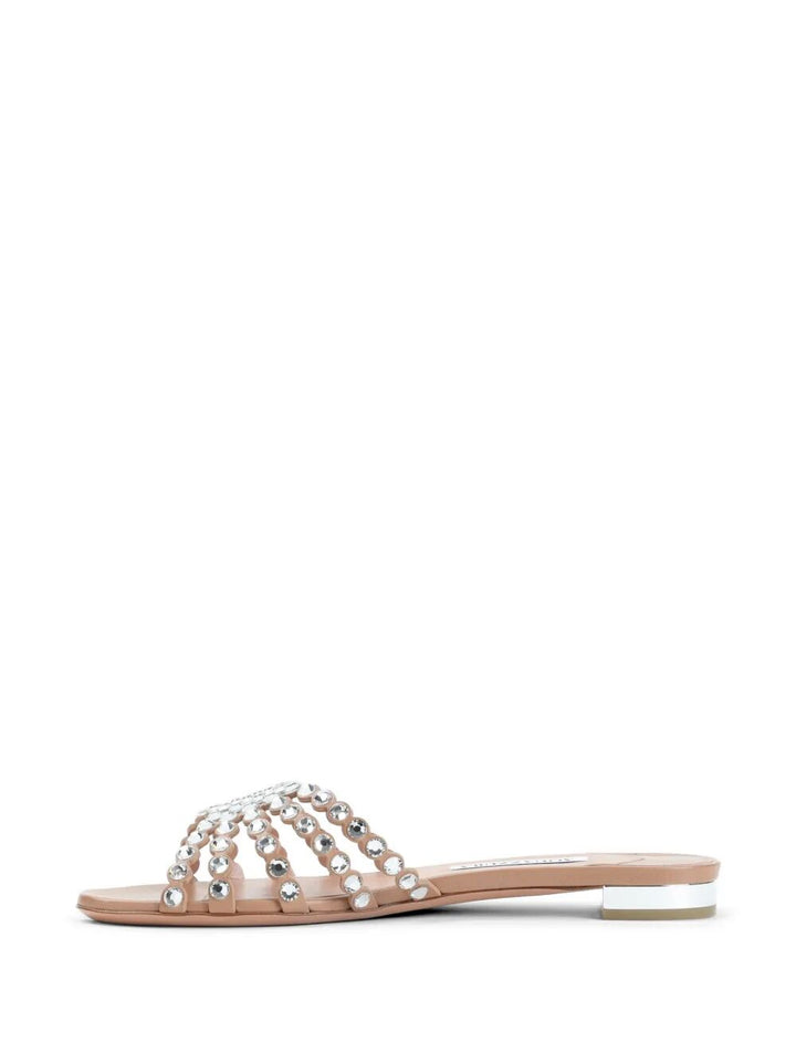 Aquazzura Sandals - Pink & Purple | 8730a6c1ccfd09de5bb98830187c146c6bc07367