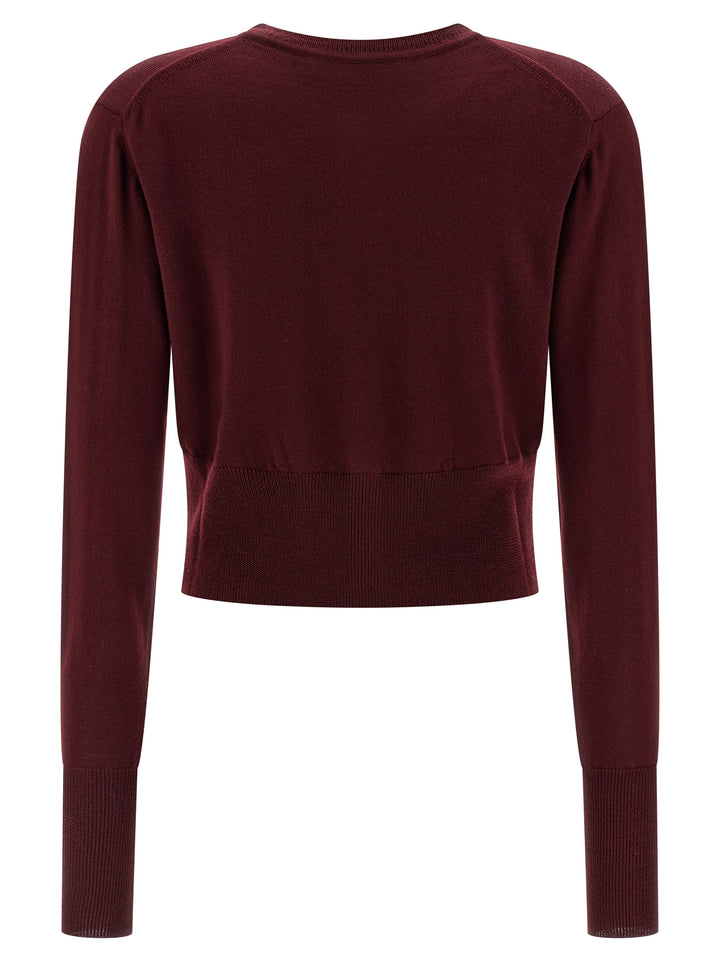 Vivienne Westwood Bea Sweaters and Cardigans - Bordeaux | e1f0139bf4fde2faeb0e01397aaf4869cbe5882f