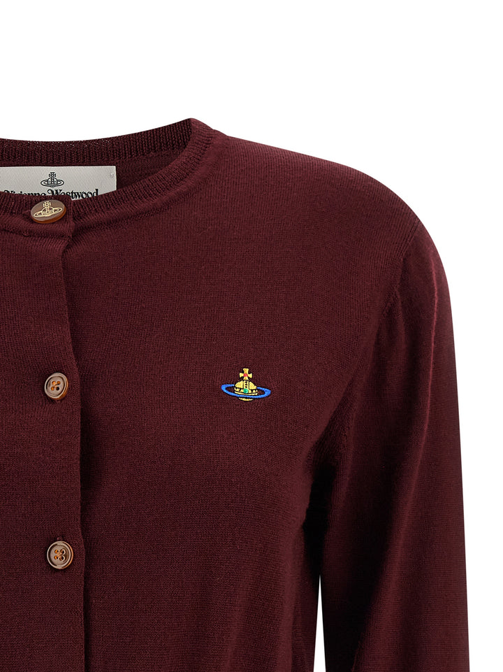 Vivienne Westwood Bea Sweaters and Cardigans - Bordeaux | ef34c0b08e043fbf2cf78392744b431c85fccdf9