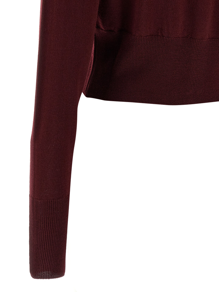 Vivienne Westwood Bea Sweaters and Cardigans - Bordeaux | b62e084a415589498848e82899b4c606beb080b3