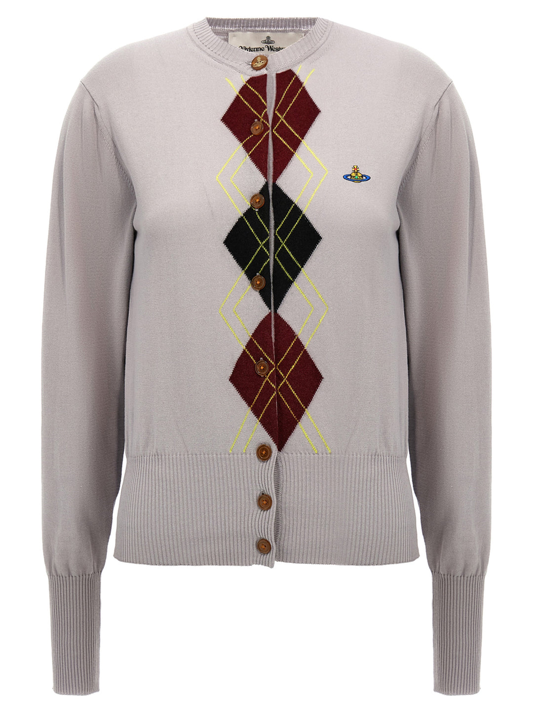 Argyle Sweater, Cardigans Multicolor