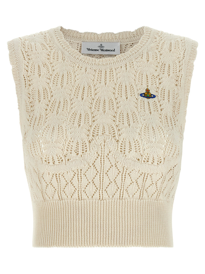 Vivienne Westwood Ella Tops - Beige | 67eac0f77b3b782a0ee63bddc0616ab24f625d26