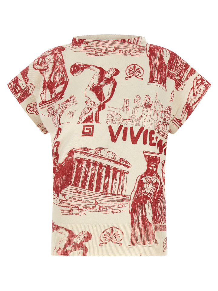 Vivienne Westwood Justine Tops - Red | db0de5eda5acd4fc726feb6e947a35666397b9ad