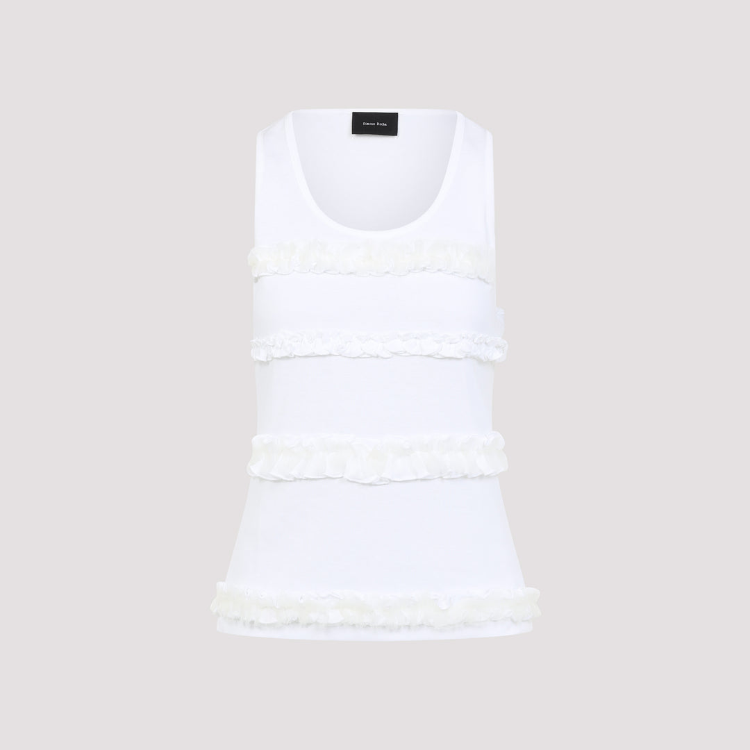 Simone Rocha Tops - White | 9be16b3f421ade75752be68732ba4ed161f416e0
