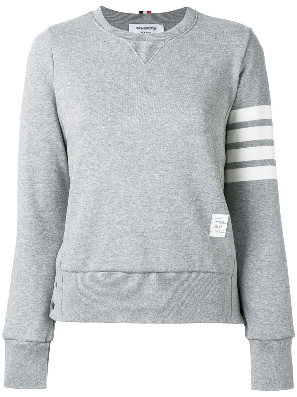 Sweatshirt with stripes