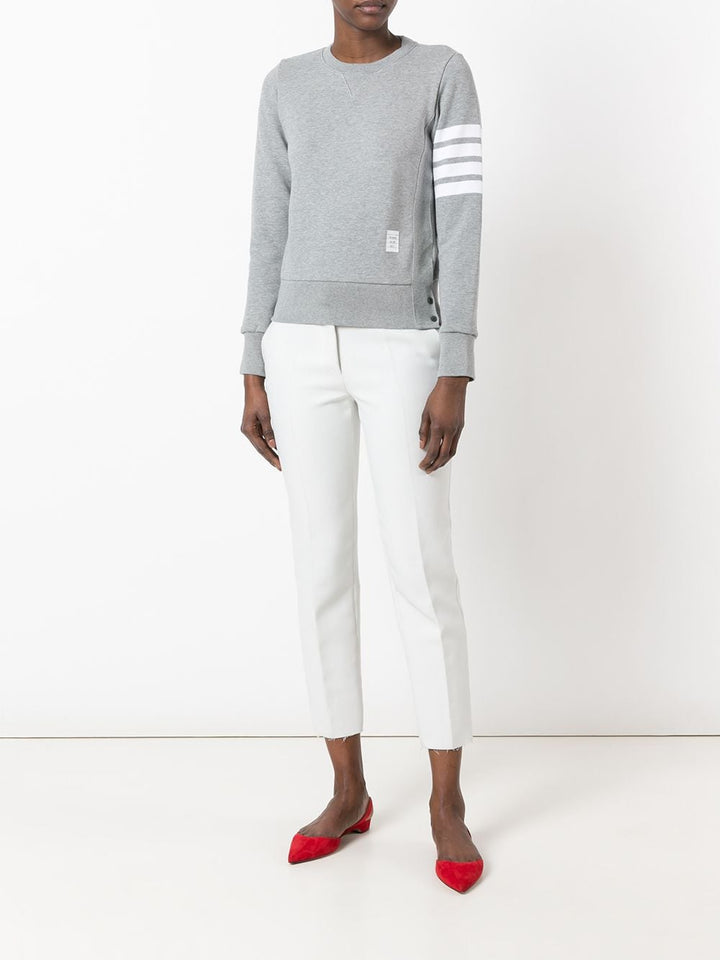 Sweatshirt with stripes