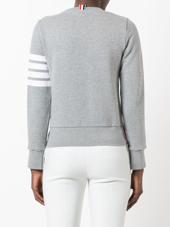 Sweatshirt with stripes