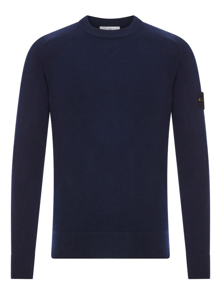 Stone Island Round neck - Blue | f8c4995d8a23c6cd617aac448991e5cbe633010f