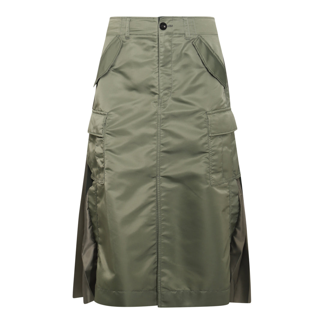 Sacai Skirts - KHAKI | c28237d2abd4a0ec184878c373d7505127401e11