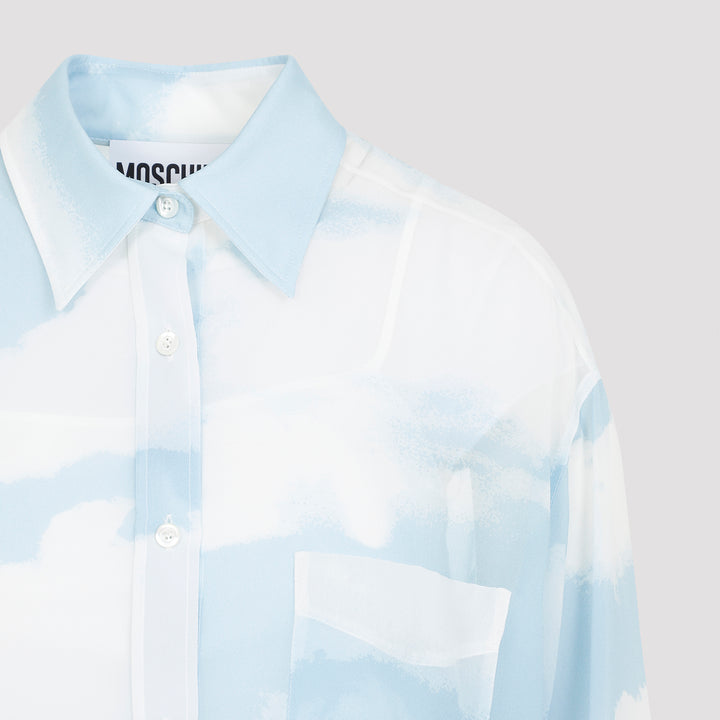 Moschino Shirts - Blue | c3eb6d79e8ebaa38e1ac67e8b3a36f1a2d8546aa