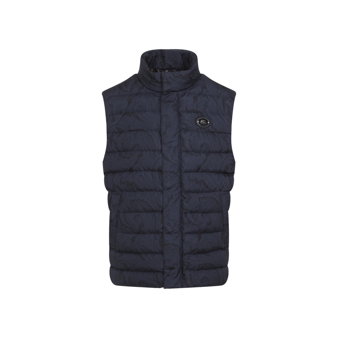 Etro Gilet - Blue | ef009602a51813a41e4abd379cda7d4656b7d904