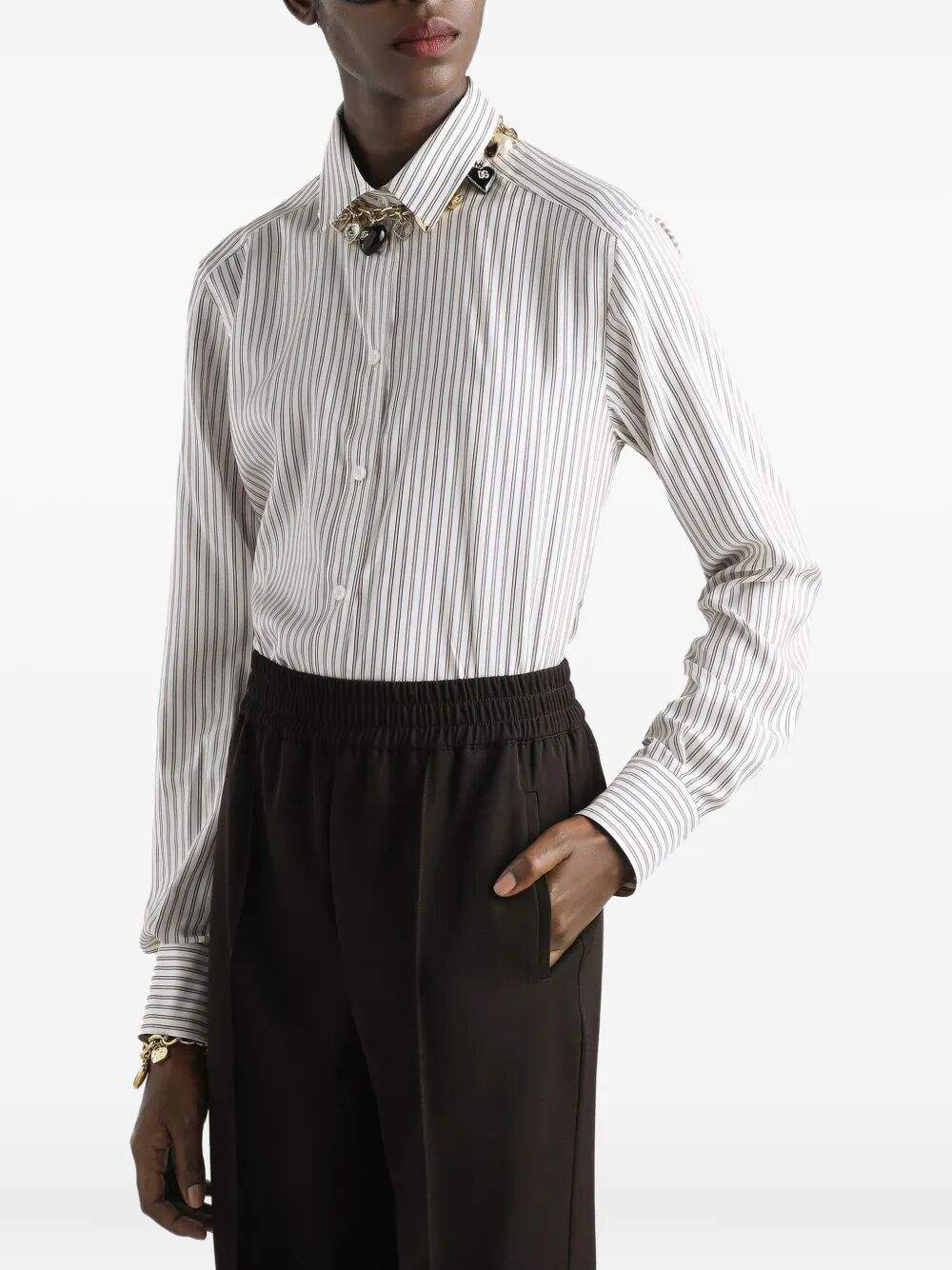 Dolce & Gabbana Striped - White | 085910f328560fa0c26f1e585ea433a293b1e8cf