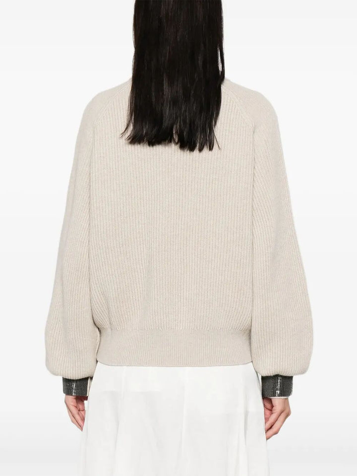 Brunello Cucinelli MAGLIA - Nude & Neutrals | 149b4ab9eb5d80cdccbb46312e1b7580c05a184b