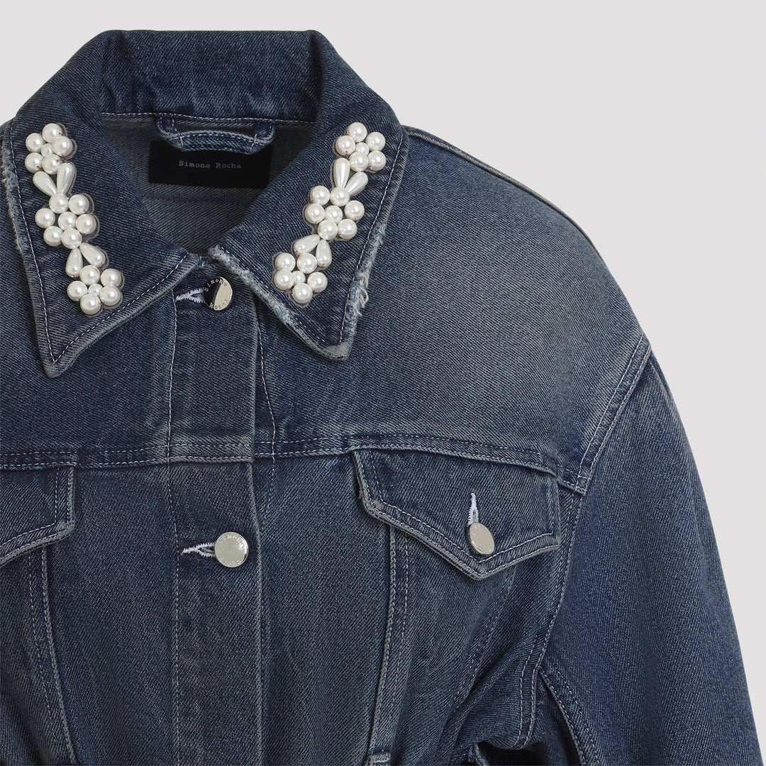 Simone Rocha Jackets - Blue | 07b92ff4183414cba5c22b0eaf7d6b4e9e1189aa