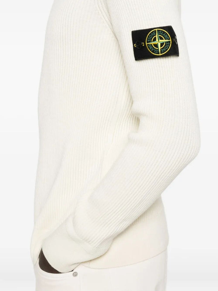 Stone Island Turtle neck - White | 7f1d47652d279f5725e74d0068f975b05a7b5589