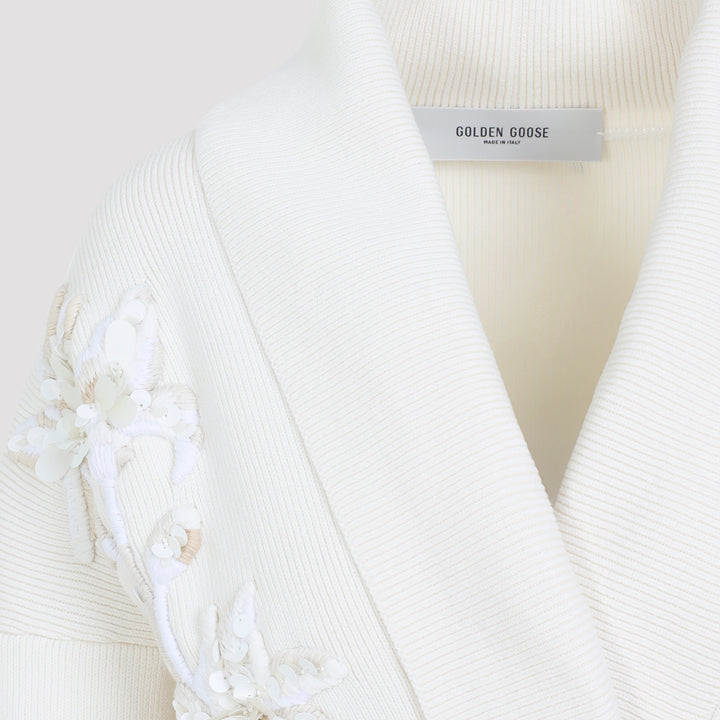 Golden Goose Cardigans - White | 3a7bd3d7396f9431dde4c73eb2f1070c67ef701c