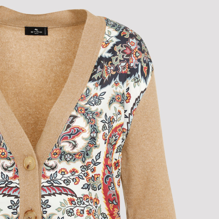 Etro Cardigan - Nude & Neutrals | 65626500ee88bac626a8296ab17c2583a3f791a5