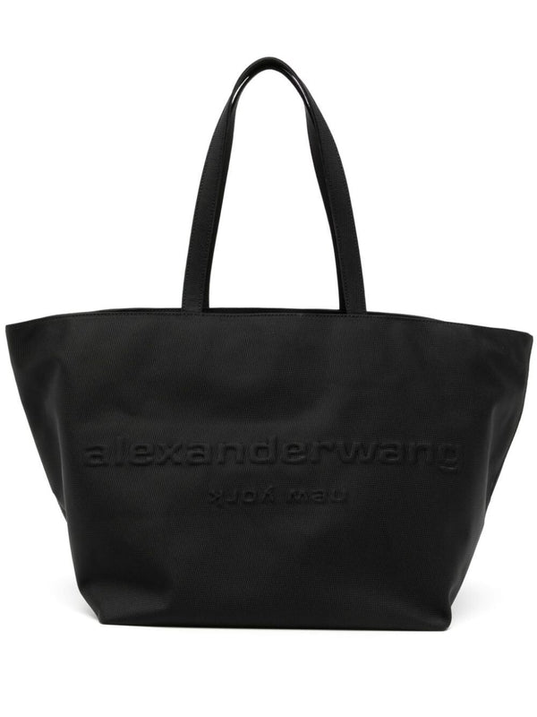 Punch Tote Bag In Nylon Canvas