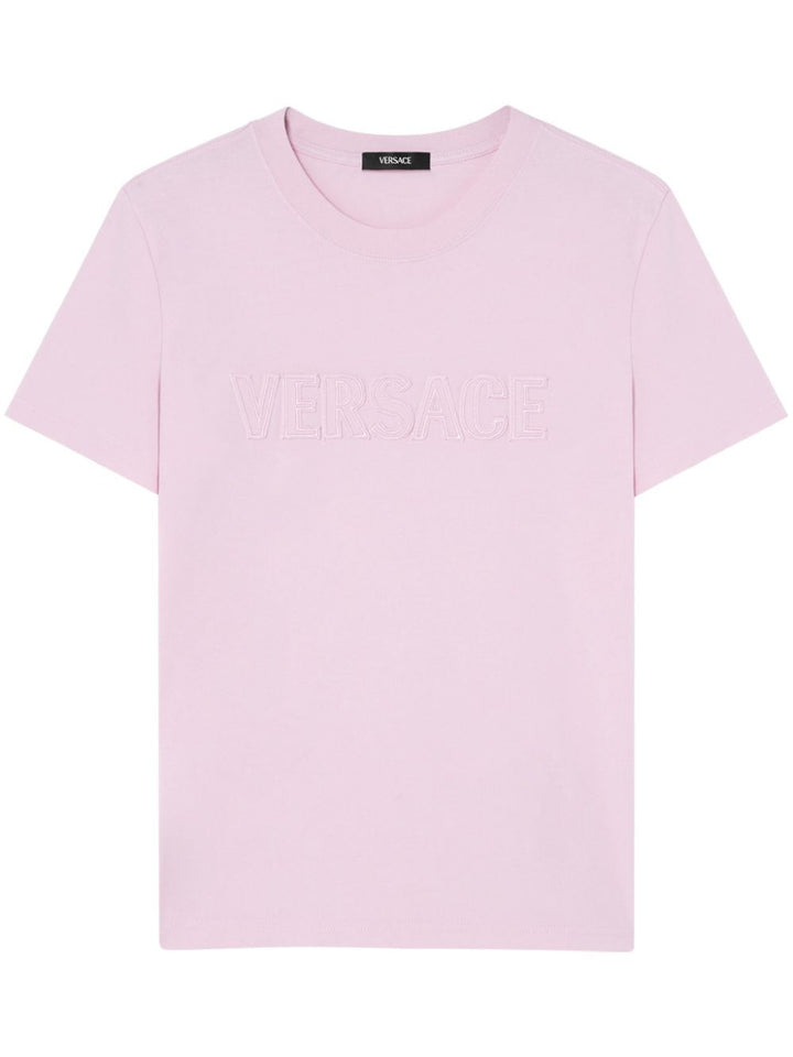 Versace T-shirts - Pink & Purple | 4c6b6d47c3540a5491152ae7c7ef499f76292482