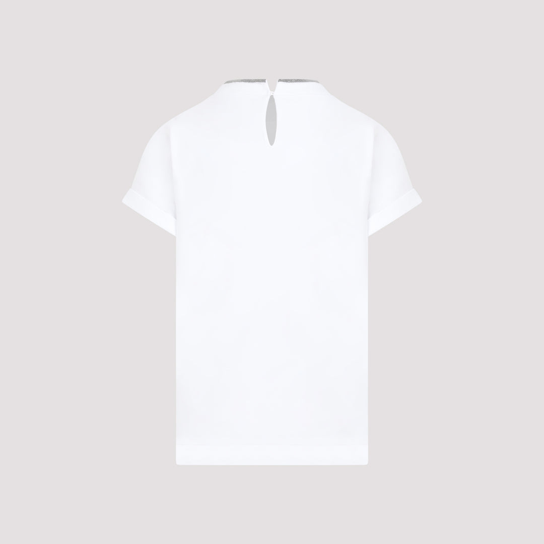 Brunello Cucinelli TSHIRT - White | 32b84ebffb037c447fc0d6b69bcd46c1a7789bfa