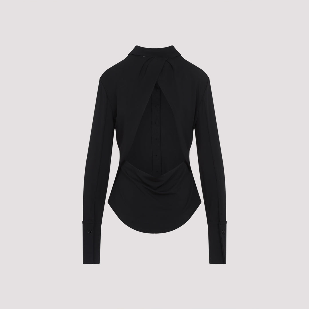 Sportmax Shirts - Black | 470df0639bf6546bdf235ee2d9f1ba3087e7ccd1